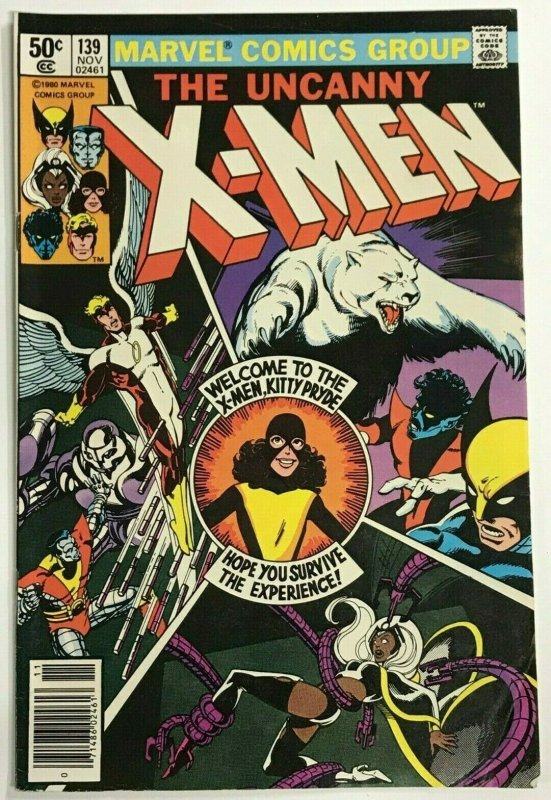 UNCANNY X-MEN#139 FN/VF 1980 MARVEL BRONZE AGE COMICS 