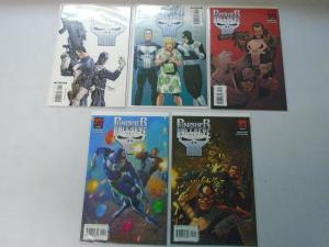 Punisher vs. Bullseye set #1-5 8.0 VF (2005)