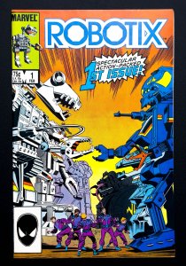 Robotix #1 (1986) - Iconic 80s Sci-Fi Series - NM