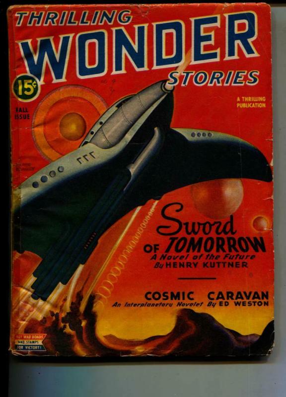 Thrilling Wonder Stories-Pulp-Fall/1945-Ed Weston-Henry Kuttner