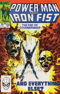 Power Man And Iron Fist #104 FN ; Marvel | John Byrne Mushroom Cloud