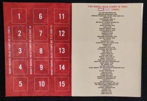 Marvel Value Stamp Book Collector Album 2017 - Unused