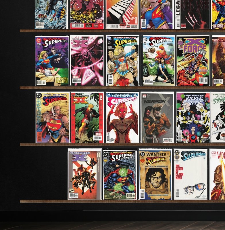 Huge Lot 140+ Comics with Supergirl, Ultimate X-Men, Action Comics & More!