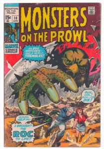 Monsters on the Prowl #10 (1971) The Roc