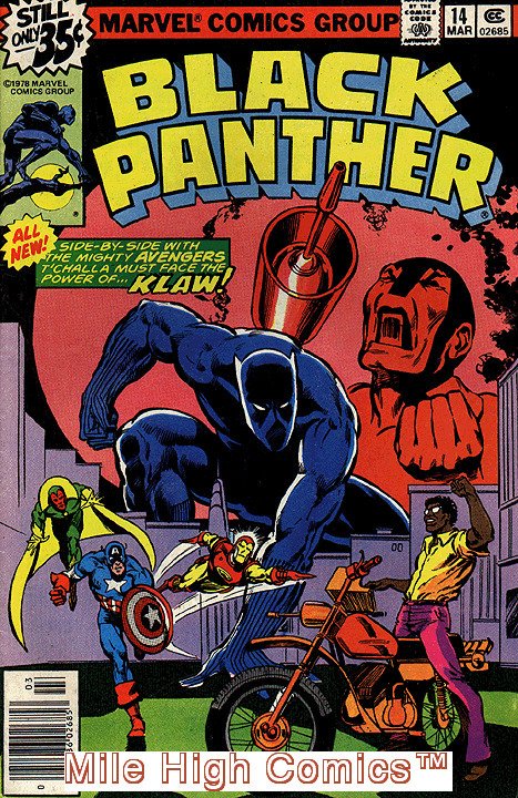 BLACK PANTHER (1976 Series)  (MARVEL) #14 Good Comics Book