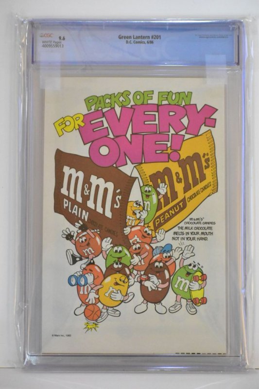 Green Lantern #201 Newsstand Edition (1986)