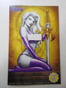 Lady Death: Secrets #1 Naughty Edition/ We Effed Up Edition NM Condition!