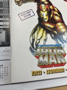 Battlebooks: iron man BLUE PRINT EDITION