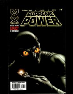 Lot of 9 Supreme Power Max Comic Books #1 1 2 3 4 5 6 7 8 HY7