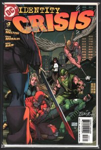 Identity Crisis #3 (NM Sealed) 2004 Signed by Michael Turner & Michael Bair