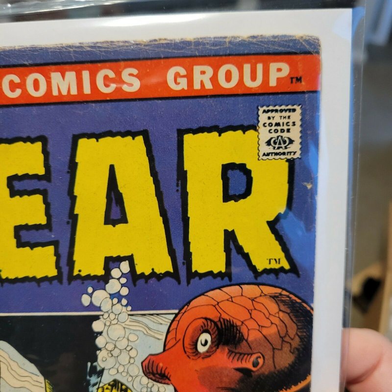 Marvel Comics FEAR #9 FN+ 1972 Bronze Age Horror