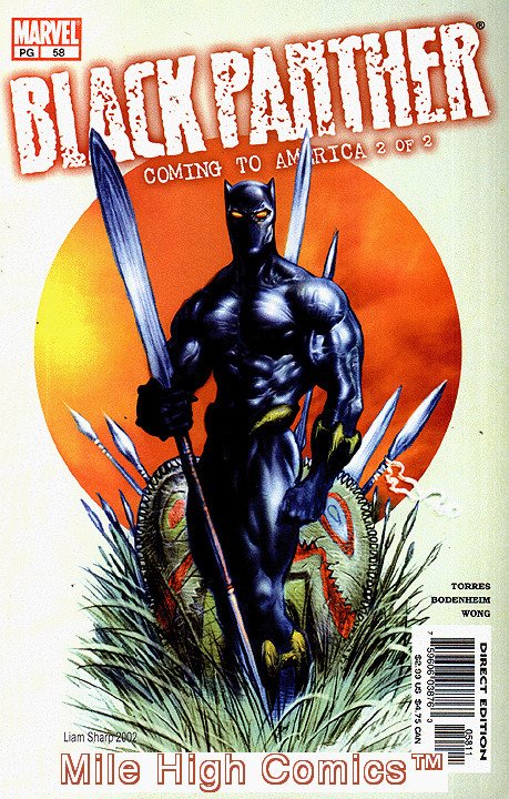 BLACK PANTHER (1998 Series)  (MARVEL) #58 Very Good Comics Book