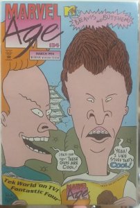 Marvel Age #134 Beavis and Butthead NM