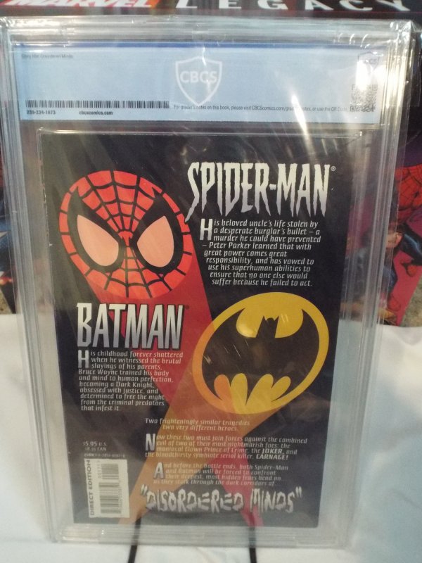 Spider-Man and Batman - CBCS 9.2 - Marvel 1995 - Joker and Carnage