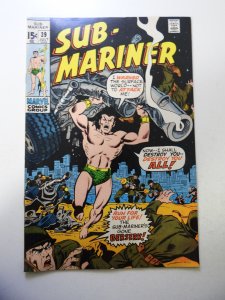 Sub-Mariner #39 (1971) FN+ Condition