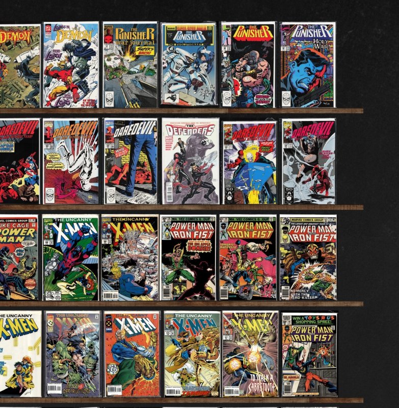 Huge Lot 140+ Comics with Green Arrow, The Uncanny X-Men, Daredevil & More!