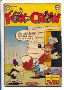 Fox and the Crow #6  1952 - DC  -VG- - Comic Book