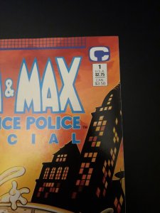 SAM AND MAX FREELANCE POLICE SPECIAL  #1 VF Comico JANUARY 1989 