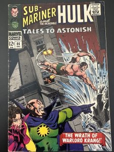 Tales to Astonish #86 VG+ The Wrath of Warlord Krang! (Marvel 1966)