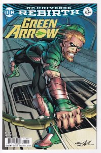 Green Arrow #10 Variant January 2017 DC Rebirth Benjamin Percy Juan Ferreyra