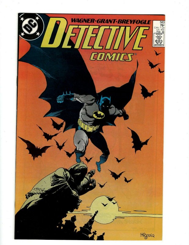 Detective Comics # 583 NM 1st Print DC Comic Book Batman Robin Joker Bane SR1