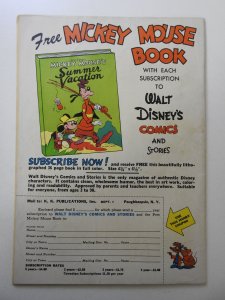 Walt Disney's Comics & Stories #142 (1952) VG Condition moisture stain