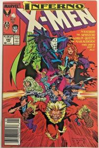 UNCANNY X-MEN#240 FN/VF 1988 (NEWSTAND) MARVEL  COMICS 