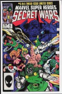 Marvel Super Heroes Secret Wars #6 (1984) Buckaroo Banzai [Key Issue]