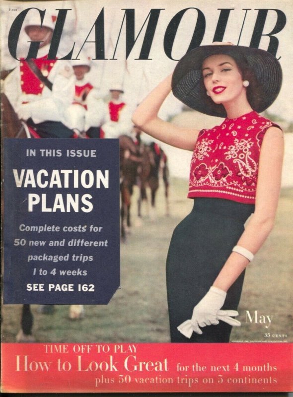 Glamour 5/1956-Conde Nast-for the girl with a job-fashion-trends-careers-make...