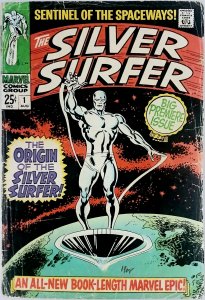 Silver Surfer (1968) 1 Key Origin Issue 1st Solo VG MCU Phase 5-6 Fantastic Four