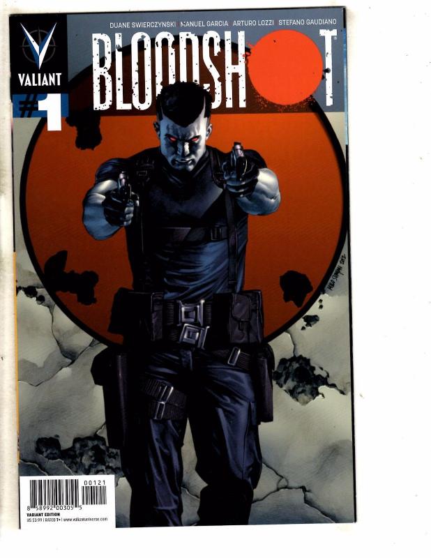 Bloodshot # 1 NM 1st Print Variant Cover Valiant Comic Book  MK2