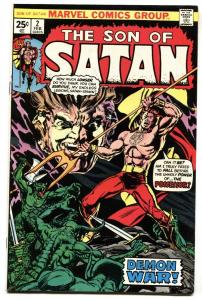 Son of Satan #2 1975- Marvel Bronze Age comic book