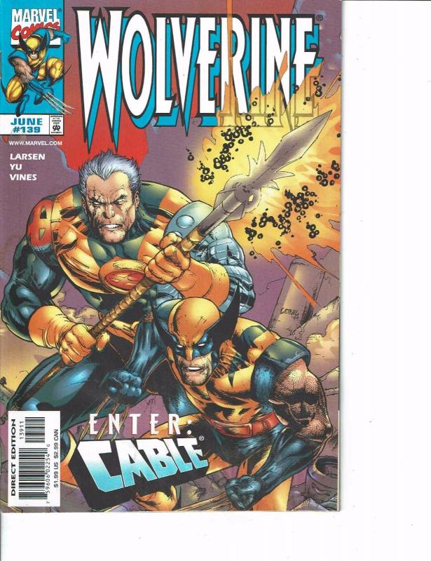Lot Of 2 Marvel Books Wolverine #139 and Punisher Wolverine African Sage ON2