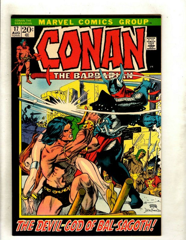 Conan The Barbarian # 17 VF/NM Marvel Comic Book Elric Red Sonja Kull King RS2