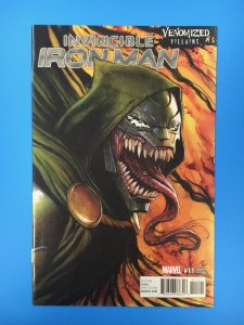 Invincible Iron Man #11 Adi Granov Venomized Dr Doom Cover (2017)