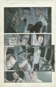 Sub-Mariner: The Depths #2 p.14 Namor Horror Story '08 painted art by Esad Ribic 