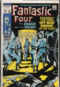 Fantastic Four #87 (1969) Fantastic Four