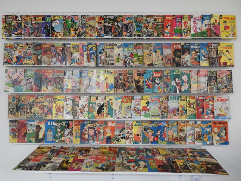 Huge lot of Gold/Silver/Bronze Age Comics W/ Batman, Bugs Bunny+