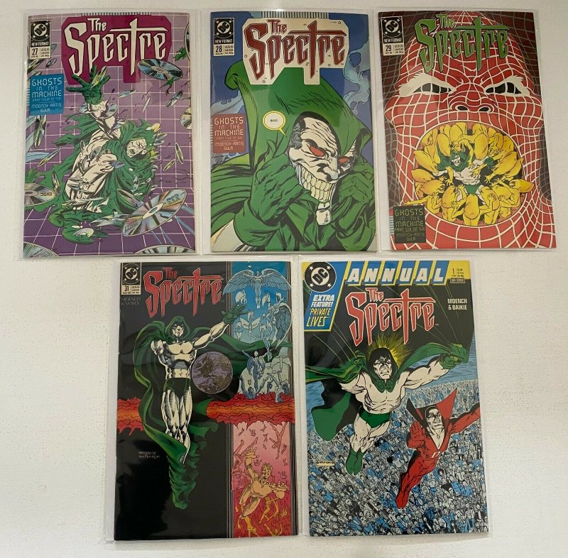 Spectre lot #1-31 DC 2nd Series 29 pieces average 7.0 (range 6-8) (1987to 1989) 