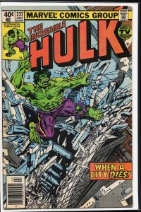The Incredible Hulk #237 Newsstand Edition (1979) Hulk