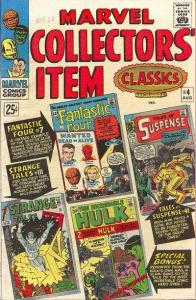 Marvel Collectors' Item Classics   #4, VG (Stock photo)