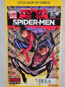 Spider-Men #1 1st Meeting Peter Parker and Miles Morales Marvel 2012 VF