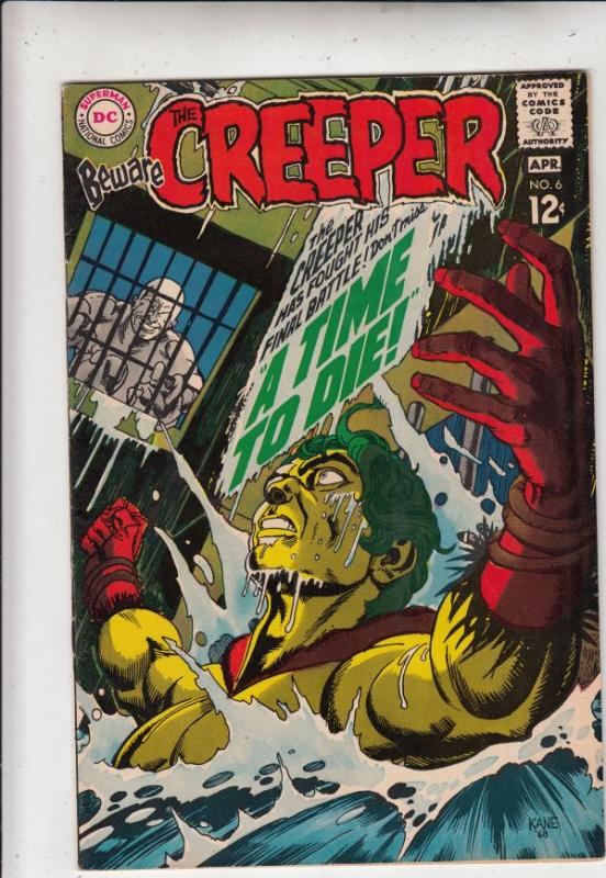 Creeper, Beware The #6 (Apr-69) NM/NM- High-Grade Creeper