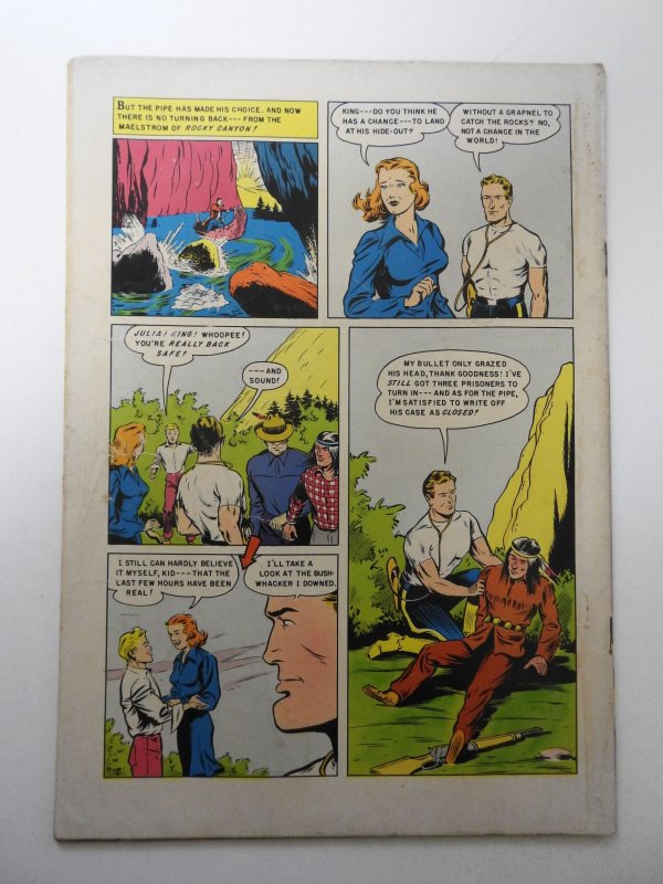 Zane Grey's KING of the Royal Mounted #9 (1952) VG+ Condition
