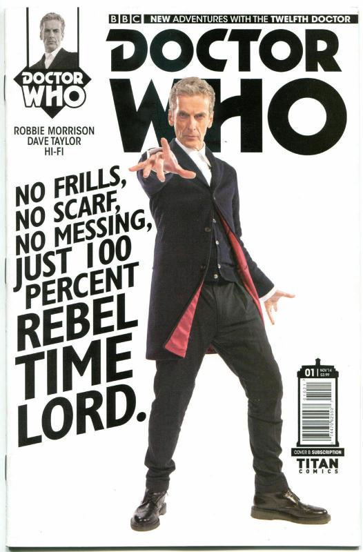 DOCTOR WHO #1 2 3 4 5 6 7 8 9 10 B, NM, 12th, Tardis, 2014, Titan, 1st, 1-10