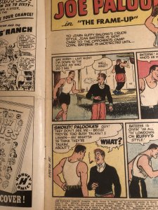 Joe Palooka 50,VG, Good girl Bondage cover!