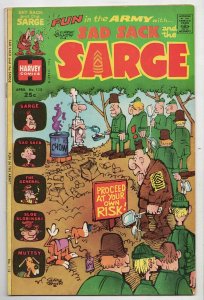 Sad Sack and the Sarge #112 VINTAGE 1975 Harvey Comics