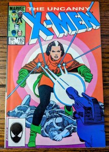 THE UNCANNY X-MEN #182 VF- 7.5 Marvel Comics 1984 Early Rogue Appearance