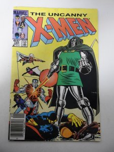 The Uncanny X-Men #197 (1985) VG- Condition moisture stain bc