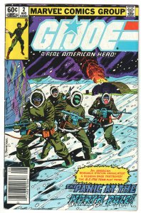 G.I. Joe: A Real American Hero #2 (1982) (Key Issue] 1st print newsstand edition